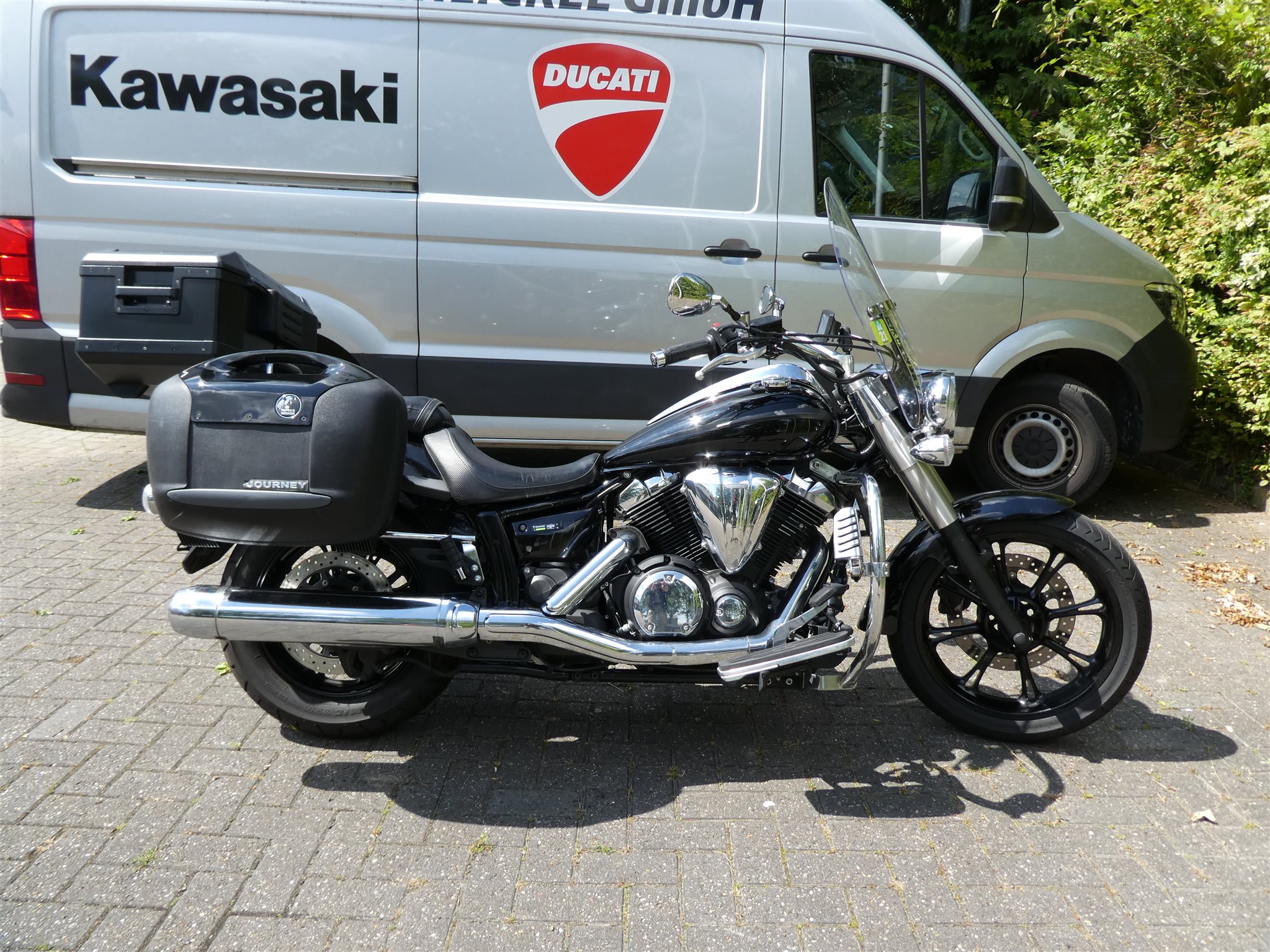 Gebrauchte Yamaha Xvs A Schwarz Baujahr Km Preis