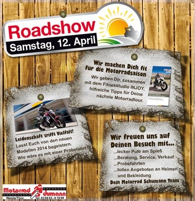 ROADSHOW - Saisoneröffnung