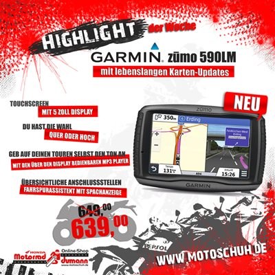 Garmin zumo 590LM