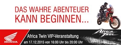 Africa Twin VIP Veranstaltung