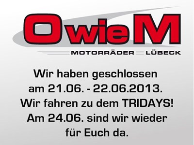 Laden bleibt am 21. + 22.06. geschlossen!