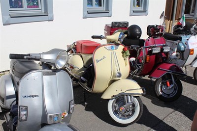 7. Vespa Treffen in Kaltenbrunn