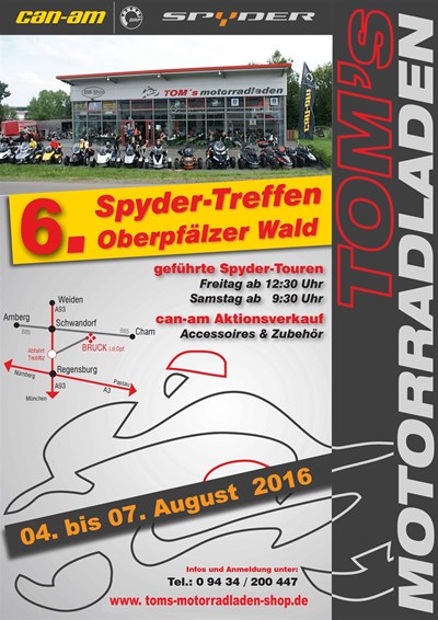 6. Can Am Spydertreffen Oberpfälzer Wald