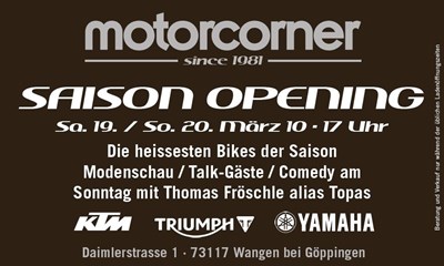 Saison Opening 2016