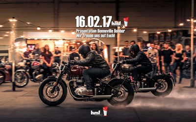 Präsentation TRIUMPH Bobber