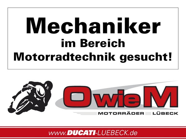 Mechaniker im Bereich Motorradtechnik gesucht!