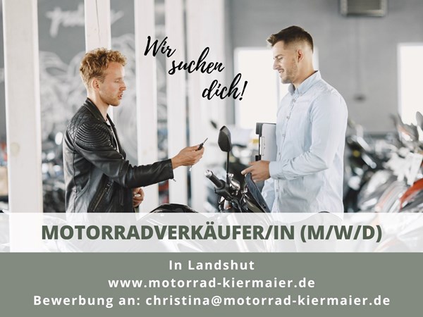 Motorradverkäufer (m/w/d) in Vollzeit