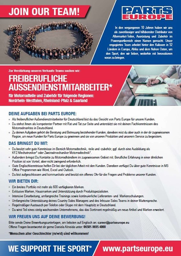 Freiberufliche Außendienstmitarbeiter