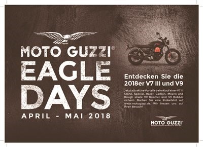 MOTO GUZZI EAGLE DAYS bis 31.05.18