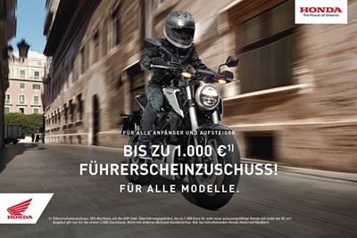 Führerscheinzuschuss- Aktion endet bald!