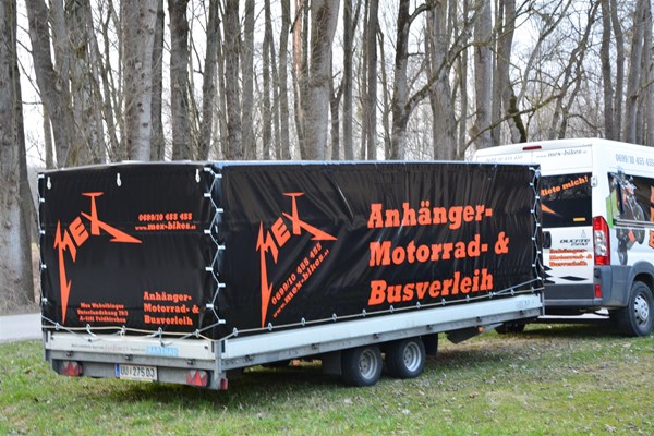 Leihanhänger / Mietanhänger / Anhängerverleih für 7 Bikes zum fairen Preis