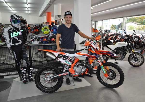 Fahrzeugübergabe KTM 250 EXC TPI SIX DAYS 2019