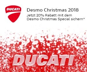 Desmo Christmas Special: 20% Rabatt auf Bekleidung & Zubehör