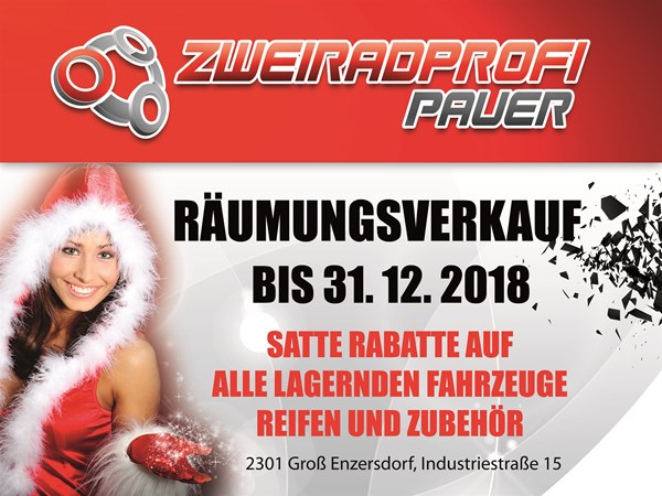 Zweiradprofi Räumungsverkauf