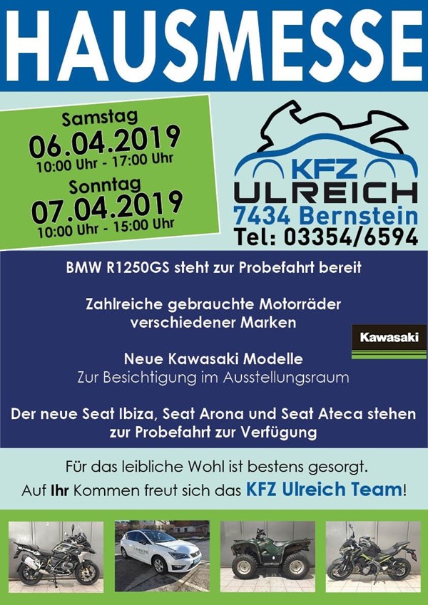 Hausmesse und Saisonstart 2019