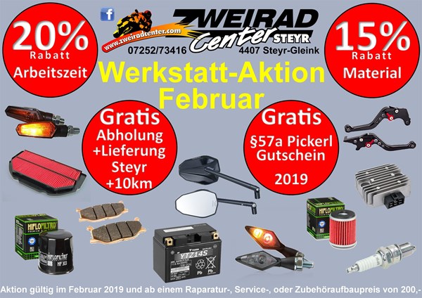 Werkstatt-Aktion Februar