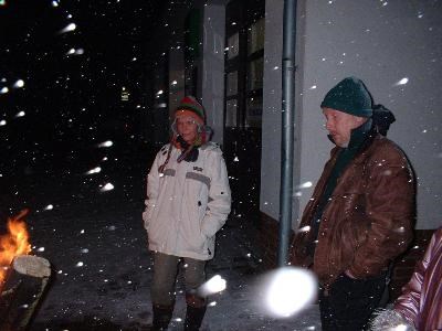 Ghetto-Tonnen-Party bei Knobi