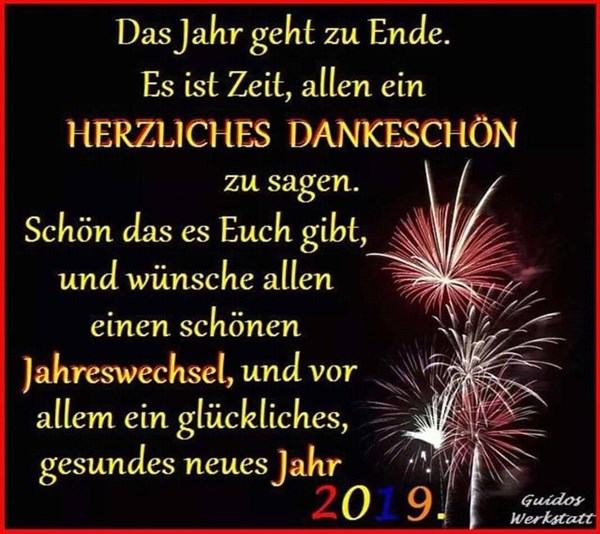 Frohes neues Jahr!