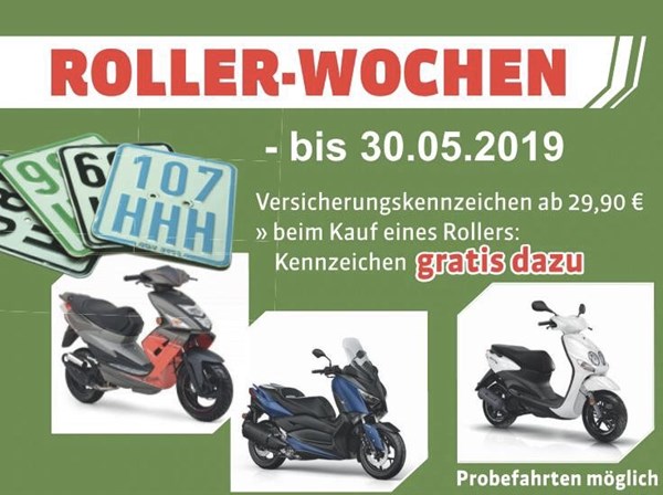 "ROLLER-WOCHEN" im Zweiradhaus