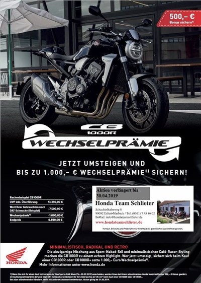 Sie erhalten 1000,00 EUR Wechselprämie !!!
