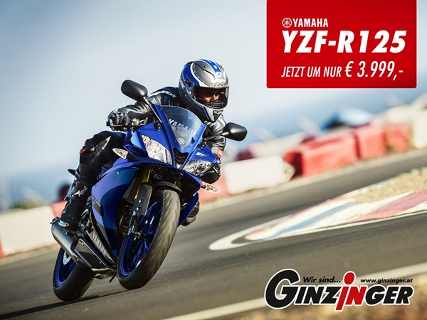 Yamaha YZF-R 125 jetzt in Aktion