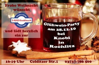 Glühweinparty an der Ghetto-Tonne
