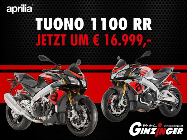 Hol Dir jetzt die Aprilia Tuono 1100RR ab €16.999.- - Bild 1 Hol Dir jetzt die Aprilia Tuono 1100RR ab €16.999.- - Bild 1