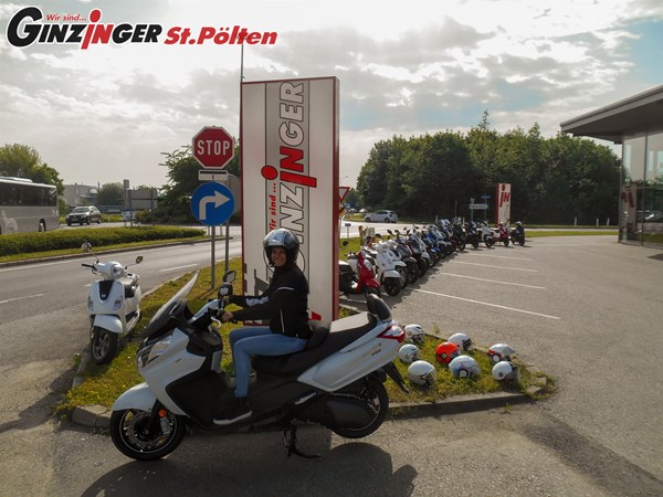 Zweirad Ginzinger St. Pölten Scooter Testtage.