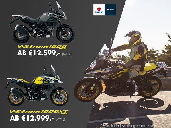 V-Strom 1000/100XT in Aktion