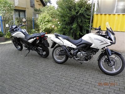 SUZUKI DL650 - Alt gegen Neu !