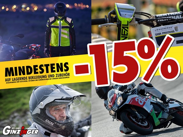 Minus 15% oder mehr auf Alles bei Ginzinger