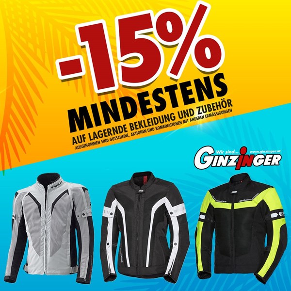 Mesh-Jacken bei Ginzinger mind. -15%