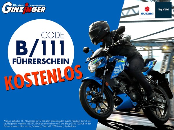Suzuki Führerscheinaktion!