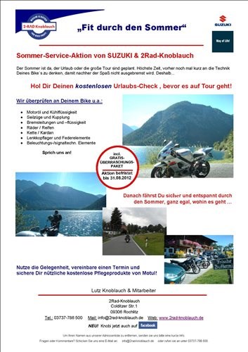 Sommeraktion