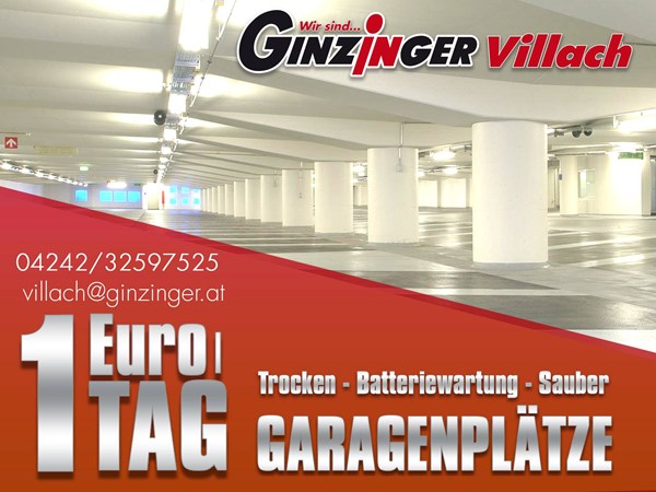 Garagenplätze in Villach : 1.-/Tag bei Ginzinger in Villach