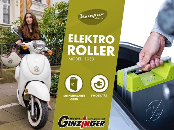 100% elektrisch - Kumpan!