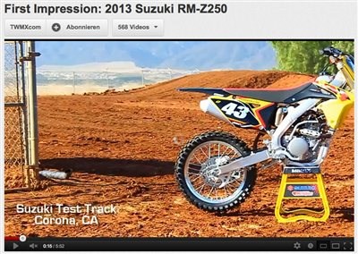 Erster Eindruck: Suzuki RM-Z 250 2013