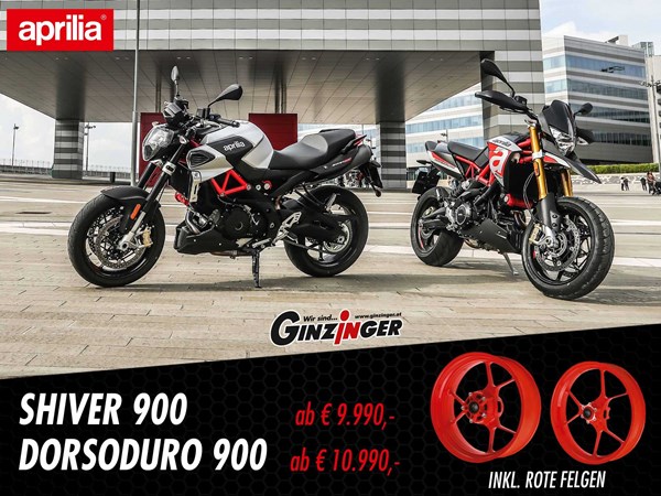 Aprilia 900er Felgenaktion