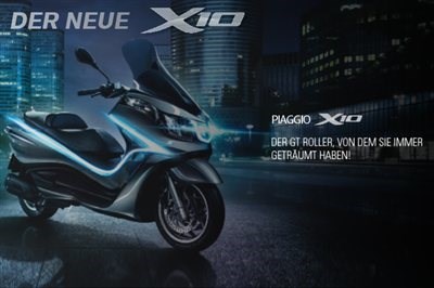 Der neue Piaggio X10