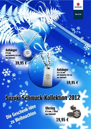 NEU-Schmuck-Kollektion von SUZUKI