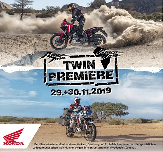 AfricaTwin + AfricaTwin AdventureSports Premiere