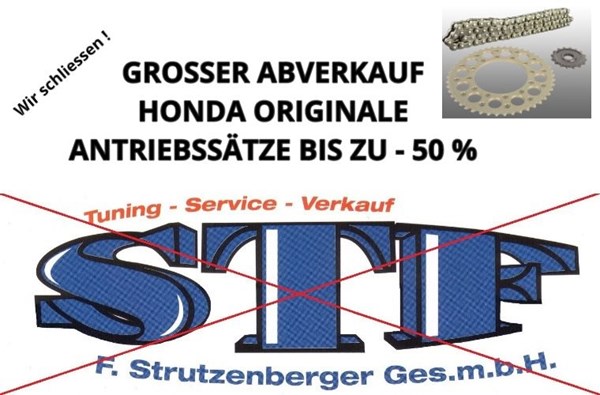WIR SCHLIESSEN - GROSSER ABVERKAUF - HONDA ANTRIEBSSÄTZE LISTE ONLINE - BIS MINUS 50%