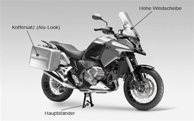 Travel Paket für den Honda Crosstourer