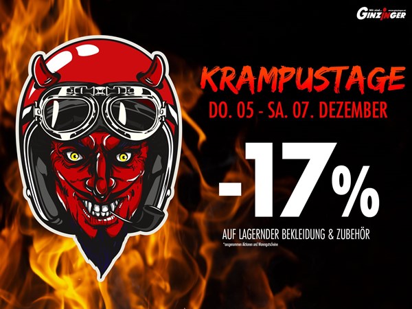 Krampustage und Prozente