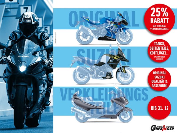 Suzuki Verkleidungsteileaktion!