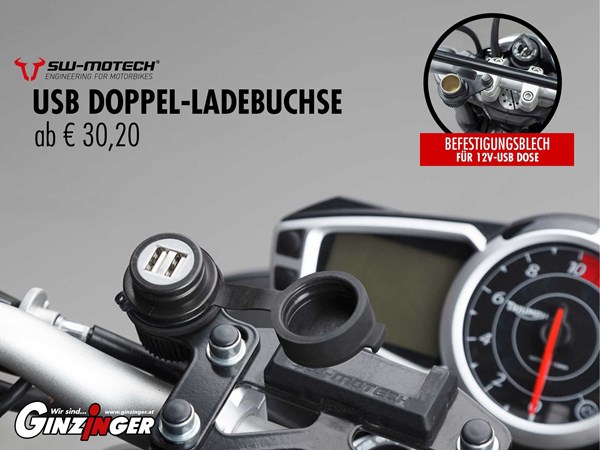 Doppel-USB-Ladebuchse bei Ginzinger!