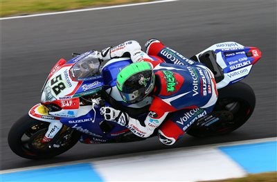 Eugen Laverty gewinnt den ersten Superbike-WM Lauf für SUZUKI in Philip Island Australien!