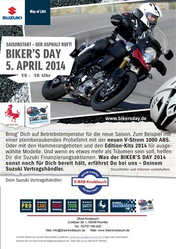 SUZKI Bikers Day 2014