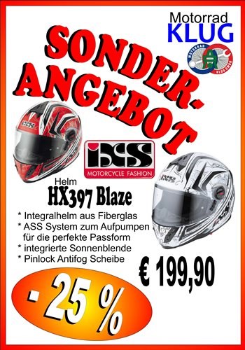 Sonderangebot bei Motorrad KLUG