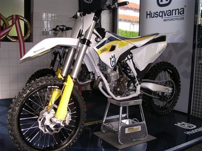 Erste Husqvarna FC 350 Modell 2015 eingetroffen!!